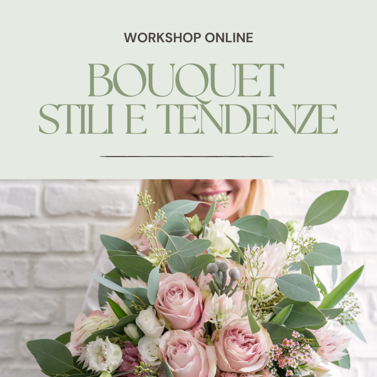 Corso Bouquet Stili e Tendenze (ONLINE)